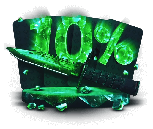 10% Emerald - CS2 case